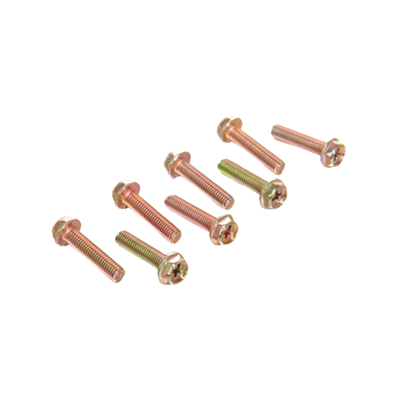 Silang sekrup flensa segi enam tersembunyi